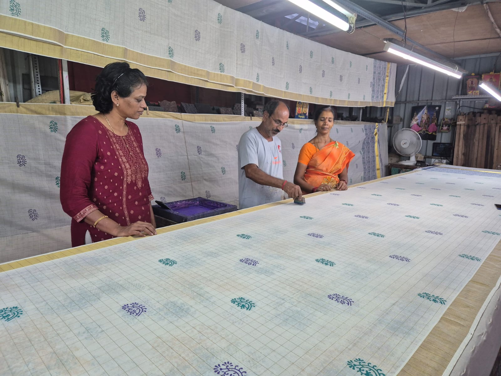 Handblock printing practical